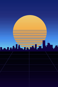 City View Synthwave 4k