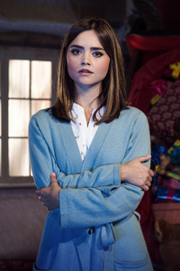 Clara Oswald In Doctor Who (1125x2436) Resolution Wallpaper