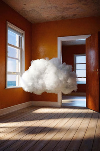 Cloud In The Room (640x1136) Resolution Wallpaper