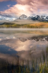 Cloud Lake Reflection Mountain