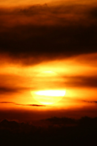 Cloud Sunset (1242x2668) Resolution Wallpaper
