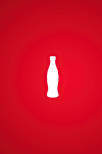 Coca Cola Minimal 4k
