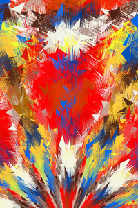 Colorful Abstract Art 4k (480x800) Resolution Wallpaper