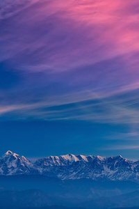 Colorful Afterglow (480x854) Resolution Wallpaper