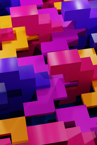 Colorful Blocks (1440x2960) Resolution Wallpaper