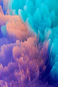 Colorful Clouds Abstract 4k (1080x2160) Resolution Wallpaper