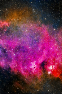 Colorful Milky Way Stars Nebula 5k (1440x2960) Resolution Wallpaper