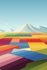 Colorful Salten Landscape 5k (240x400) Resolution Wallpaper