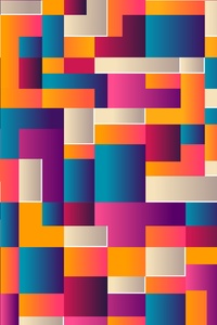 Colorful Shapes Abstract