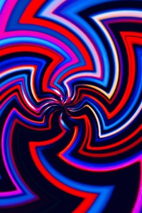 Colorful Swirl Ai (320x568) Resolution Wallpaper