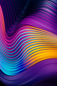 Colors Falling From Top Abstract 4k