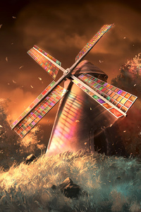 Colors Of The Wind (320x480) Resolution Wallpaper