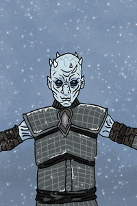 Come At Me Crow The Night King Artwork