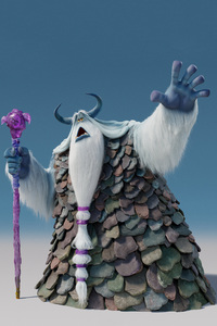 Common As Stonekeeper In Small Foot 2018 (480x800) Resolution Wallpaper