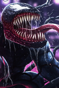 Cool Venom Art (320x568) Resolution Wallpaper