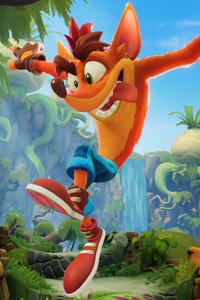Crash Bandicoot 4 Its About Time Ps5 (240x400) Resolution Wallpaper
