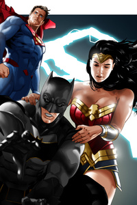 Crime Alley Batman Wonder Woman Superman 4k