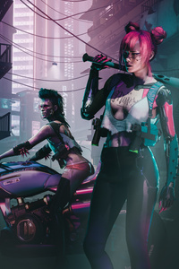 Cyberpunk 2077 2022 4k (240x400) Resolution Wallpaper