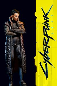 Cyberpunk 2077 Character (320x568) Resolution Wallpaper