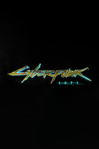 Cyberpunk 2077 Logo (720x1280) Resolution Wallpaper
