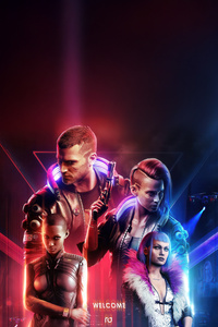 Cyberpunk 2077 Welcome To The Future (360x640) Resolution Wallpaper