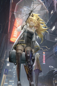Cyberpunk Anime Science Fiction 4k