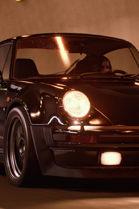Cyberpunk Porsche Samurai Ride 5k