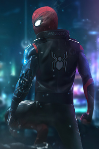 Cyberpunk Spider Man 4k