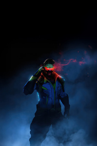 Cyclops In Marvel Rivals (360x640) Resolution Wallpaper