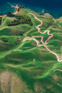 D Urville Island New Zealand (480x854) Resolution Wallpaper