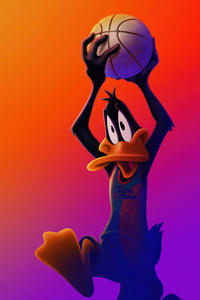 Daffy Duck Space Jam A New Legacy 8k (750x1334) Resolution Wallpaper