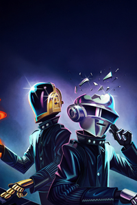 Daft Punk Triumph (1080x2160) Resolution Wallpaper