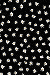 1080x2280 Daisy Flower Pattern Abstract 4k