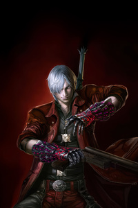 Dante The Legendary Demon Slayer (540x960) Resolution Wallpaper