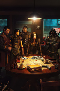 Daredevil Army (320x480) Resolution Wallpaper