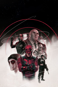 Daredevil Born Again Fan Made (1242x2668) Resolution Wallpaper