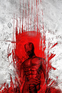 Daredevil Born Again No Mercy Mode (1440x2560) Resolution Wallpaper