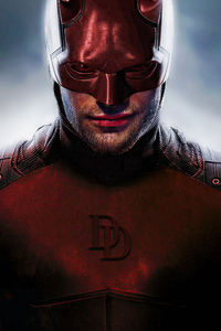 Daredevil Born Again Suit (320x480) Resolution Wallpaper