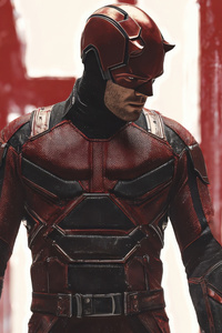 Daredevil Born To Rule Built To Fight (1280x2120) Resolution Wallpaper