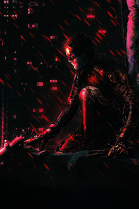 Daredevil Guardians Of Justice (480x800) Resolution Wallpaper