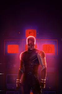 Daredevil Heroic Legacy (240x400) Resolution Wallpaper