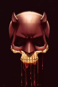 Daredevil Mask Art