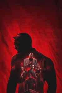 Daredevil The Devil In The Dark (1125x2436) Resolution Wallpaper