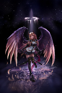 Dark Angel Olivia (360x640) Resolution Wallpaper