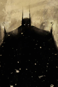 Dark Batman Shadow (1280x2120) Resolution Wallpaper