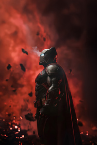 Dark Iron Knight Of Tomorrow (750x1334) Resolution Wallpaper