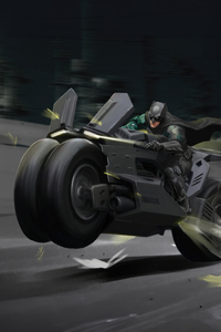 Dark Knight Batride (640x960) Resolution Wallpaper