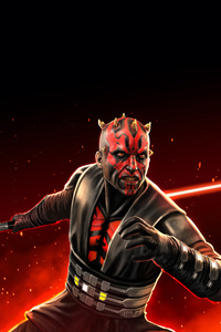 Darth Maul Stand (800x1280) Resolution Wallpaper