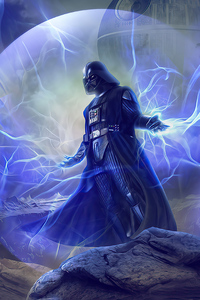 Darth Vader 2020 Artwork (320x480) Resolution Wallpaper