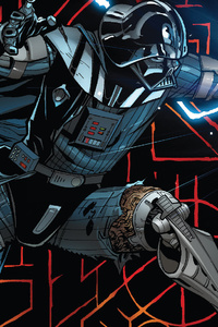 Darth Vader Comic Art